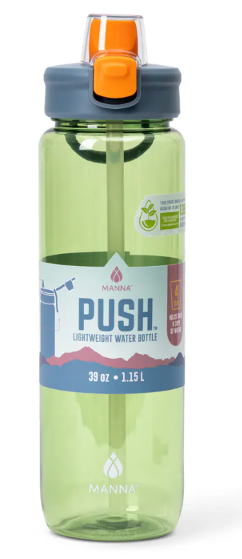 Manna Push Bottle Green 39oz