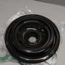 1 Pack Black Drip Pans, Compatible with Whirpool Kenmore Frigirate Stove Top Drip Bowls. Include 2 Pcs 6'' Range Replacement Drip Pans and 2 Pcs 8 '' Cooktop Drip Pans (Whirlpool)