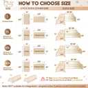 Loiion L Shaped Sectional Couch Cover - Anti Scratch Sofa Cover,2pcs Almond | Waterproof Sofa Cover, Ultra-Soft, Anti-Scratch Fabric Resists Claw Marks From Cats And Dogs (XL,110"x71"+118"x71")
