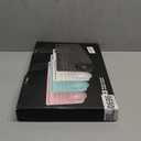 Wireless Keyboard and Mouse Combo - Full-Sized Ergonomic Keyboard with Wrist Rest, Phone Holder, Sleep Mode, Silent 2.4GHz Cordless Keyboard Mouse Combo for Computer, Laptop, PC, Mac, Windows -Trueque (1 PACK, Black)