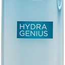 L'Oreal Paris Skincare Hydra Genius Daily Liquid Care Oil-Free Face Moisturizer for Normal to Dry Skin, Hyaluronic Acid Moisturizer for Face with Aloe Water and Hyaluronic Acid, 3.04 fl. oz.