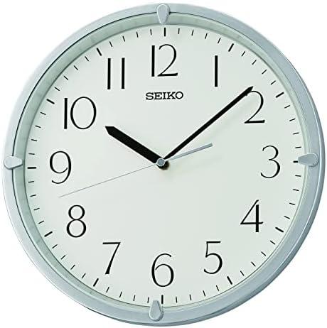 Seiko Kuota Wall Clock, Silver
