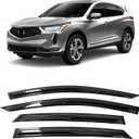 MIALUTY® Window Visors Rain Guards for Acura RDX 2019-2026, Out-Channel Vent Visors Heat Insulation Sun Shade Accessories for Cars