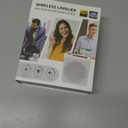 15W Wireless Voice Amplifier with 2 Magnetic Lavalier Mics & Noise Reduction - Bluetooth 5.3 PA System for Teachers, Tour Guide, Yoga - 15H Rechargeable Battery, Waist-Mount Design (White)