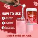 Electrolyte Powder  Zero Sugar Hydration Mix | 90 Servings | Keto, Vegan, Gluten-Free | Natural Electrolytes for Muscle Recovery, Energy & Immune Support | Strawberry Flavor | For Runners, Women