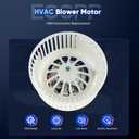 ECCPP AC Blower Motor Fit for BMW 528i 528i xDrive 535d 535d 535i GT 550i 640i 650i 740i 750i 760Li 550i GT xDrive 2010-2017 Heater HVAC w/Fan Cage Blower Motor Assembly Replacement 700294 64119242607