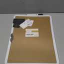 Mr. Pen- Dry Erase Board, 12 x 16 with a Black Dry Erase Marker, White Frame, White Board for Students