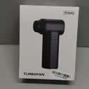 Electric Air Duster,300000RPM, max 1.1lbs Wind Force Brushless Motor, Super Power Compressed Air Duster, 3-Gear Dust Blower, Fast Charging, Electric Duster for PC, Car, House, Outdoor (40MM, Black)