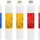 Watts Premier Annual RO Pure 4-Pack Filtration Kit for Zero/Pure Plus Reverse Osmosis System, Push Button Water Filter Replacement