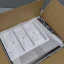 Y&M 2 In 1 Vinyl Record Storage Crate, 1PC Wood LP Holder, Wall Mount or Desktop Metal Album Organizer, Holds 80+ Records, Multifunctional Stackable Magazine Display Shelf, Brown (Rustic Brown Black (1 Pack))