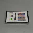 Epesl Bedazzler Kit with Rhinestones, Hot Fixed Gems Craft Applicator - Diamond Painting Pen, Wax Pencil, Tweezers, Tray, Cleaning Brush, Picker Rhinestones Crystals for DIY Clothes Shoes