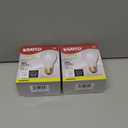 Satco S3950 25 Watt A19 Incandescent Frosted Light Bulbs - Medium Base - 130 Volts - 2700K Warm White - 4 Bulbs