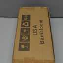 Bamboo Kitchen Drawer Organizer, Wooden Storage Box for Utensil Organizer Silverware Tray Cutlery Holder Flatware Containers - Multi-Use Deep Drawer Dividers Organizer for Bathroom, Jewelry, 9"3"2.5"