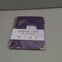 End of Life Planner, Spiral Estate Planning Organizer with Tabs for Senior, I'm Dead Now What Planner for Final Arrangements & Important Affairs with Large Print, 7.9"x10.4", Purple