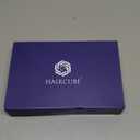 HAIRCUBE Long Layered Synthetic Hair Wigs for Women with Bang (Mixed Light Blonde)