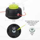 311759014 for Ryobi Trimmer Head,for Ryobi Weed Wacker HeadReplacement Head Assembly RY4CSS