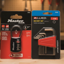 Master Lock 4688D Set Your Own Combination TSA Approved Luggage Lock, 1 Pack, Assorted And Hex Key Set Sae 6pc