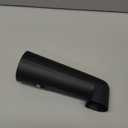 Westbrass E5074-1F-62 7" Reach Wall Mount Tub Spout for Copper Pipe, Matte Black
