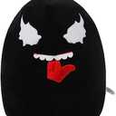 Global Park Venom Plush Toys with Elastic Tongue 17in, Stuffed Pillow Cute Animal Doll Soft Plushies Gift for Boys Girls