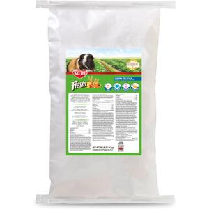Kaytee Fiesta Guinea Pig Food, Nutritious and Fun Blend, Supports Dental Health and Digestion, 25 pounds