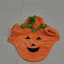 Pet Halloween Pumpkin General Clothes, Funny Casual Small Dog Fun Clothes, Suitable for Halloween and Easter Performances. (Pumpkin no.1,Small)