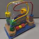 Melissa & Doug First Wooden Bead Maze, Develops Motor and Cognitive Skills, Great for Girls and Boys Ages 1-3, Encourages Fun and Creative Learning!