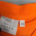 SMASYS Work Safety T Shirts, High Visibility Reflective T-Shirt, Hi-Vis Construction Workwear for Women(Short sleeves Orange,3XL)