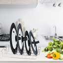 2 x Vented Tempered Glass Universal Lid for Pot Pan Skillet with Heat Resistant Silicone Rim Microwave Splatter Lid Cover Microwave Safe Fit 9.5 10 10.5 11 Cookware, Dishwasher Safe Grey