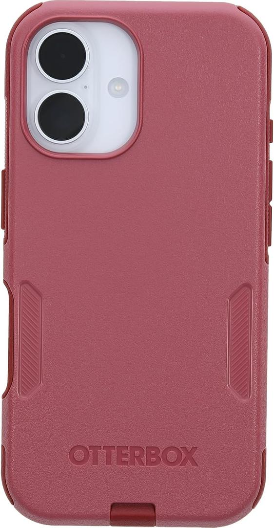 OtterBox iPhone 16 Commuter Series Case - Foxberry Pink