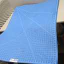 U.S. Art Supply 36" x 48" Self-Healing Cutting Mat 5-Ply - Double-Sided Pink/Blue Craft Mat, Non-Slip Cutting Mats for Crafts, Sewing, Quilting, Scrapbooking