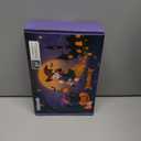 Black Cat Costume for Girls, Halloween Cat Costume Set with Light Up Tutu Skirt, Ears Headband Tail Gloves for Kids