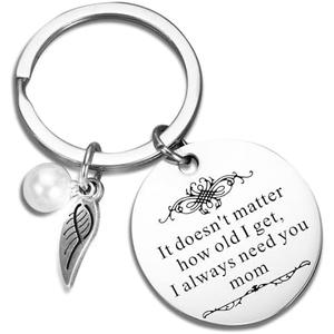 Pack of 2, Xuiuhqi Mothers Day Gifts For Mom Birthday Gifts From Daughter Son, Keyrings For Valentines Day Christmas Thanksgiving Day