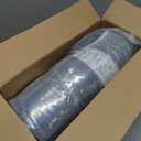 LEXTRO Orthopedic Dog Bed for Extra Large Dogs, Egg Crate Foam Bed for Extra Large Dogs, Equipped with Removable Waterproof Pillow Cover and Anti-Slip Bottom, Pet Bed (Black)