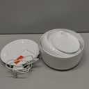 Upgrade Cat Water Fountain Wireless with 5200mAh Battery, 1.8L/62oz Cordless Pet Water Fountain for Cats and Small Dogs, Ultra-Quiet Pump with 2 Flow Modes, White (ABS)