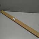 36" Metal Stair Nosing, 10-Pack Self Adhesive Aluminum Stair Edge Protector, Non Slip Stair Treads, for Indoor Outdoor Staircases (36 x 1.6 x 0.8in, Black)