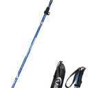 Aluminum Collapsible Ultralight Travel Trekking Hiking Pole for Men and Women (Fits 5'3" - 6'2") 