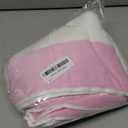 HENBAY Cotton Oversized Beach Towel - Large 70 x 35 Inch Pool Towel, Rose Red Striped Quick Dry Swimming Cabana Towel