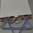 Hanukkah Decorations Star of David Blue Neon Window Lights, 12 Inch Battery and USB Powered Chanukah LED Neon Sign Lights with Timer for Jews Judaism Synagogue Passover Shabbat Hanukkah(1 Pcs)