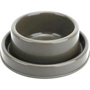 Ants Away Dog Bowl Cat Puppy Food Bowls Round No Spill Eating Feeder for Small Animals Brown, Small