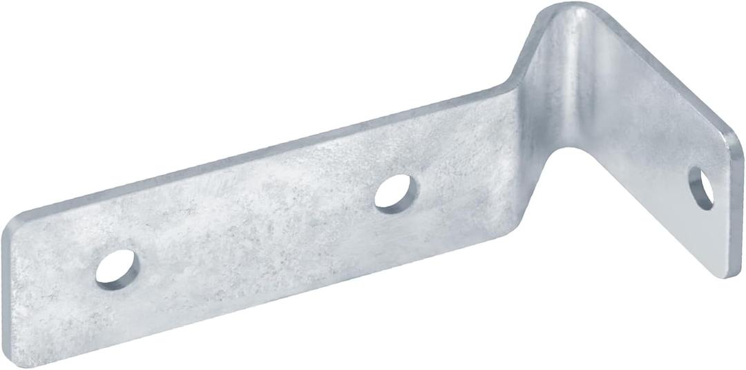 4 PCS Fender Mounting Bracket for 7" Wide Round Plastic Fenders, 8" to 12" Wheels, Universal, Fits 3/8" Bolt