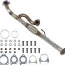 Direct-Fit Front Flex Y Pipe Compatible for 2009-2015 Honda Pilot LX/EX/EX-L/Touring Sport 3.5L Non Turbo