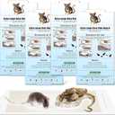 Qualirey Extra Large Jumbo Rat & Mouse Glue Traps 4Pk, 28 x 14 Rat & Snakes Sticky Traps Indoor for Home, Non Toxic Pre Scented Adhesive Glue Boards for Mouse Rats Snake, Pet Safe Pest Control