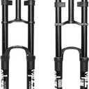 BUCKLOS 29" MTB Air Suspension Fork 180mm Travel, Double Crown 34mm