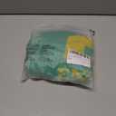 Men's Letter Graphic Sweater Vest Y2k Ripped V Neck Sleeveless Knit Tops (Green, S)