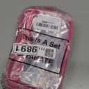 Weewooday 12 Pieces Clear Makeup Bags Cosmetic Storage Bags PVC Zipper Pouches Travel Waterproof Makeup Plastic Case for Women Organizing Toiletries Traveling Bathroom (Medium, Rose Red)