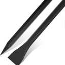 60" (5ft) Chisel Digging Bar 13Lb (6.2kg) Pencil Point Wrecking Pry Road Bar Post Hole Diggers for Digging Prying of Dirt and Large Rocks