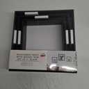 Shadowbox Shelf With Beaded Trim Set Of 3 Black Large Shelf 14"×14"×3.5" Medium Shelf 12"×12"×3.5" Small Shelf 10"×10"×3.5"