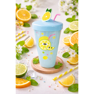 Blue Watermelon Water Bottle