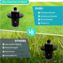 607407 604255 Lawn Mower Deck Spindle Compatible with Hustler ATZ Super S Super Z X One Zero Turn Mower, Fit for 36" - 72" Deck, 1 Pack