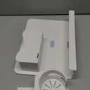 Floating Shelves for Bedside Shelf, Stick On Accessories Organizer, Wall Mount Self, Cute Room Decor Aesthetic, Girls Room Decor, Cool Stuff for Bedroom Storage and Organization (White)